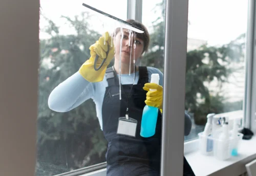 Nettoyage de vitres intérieures et extérieures à Guénange